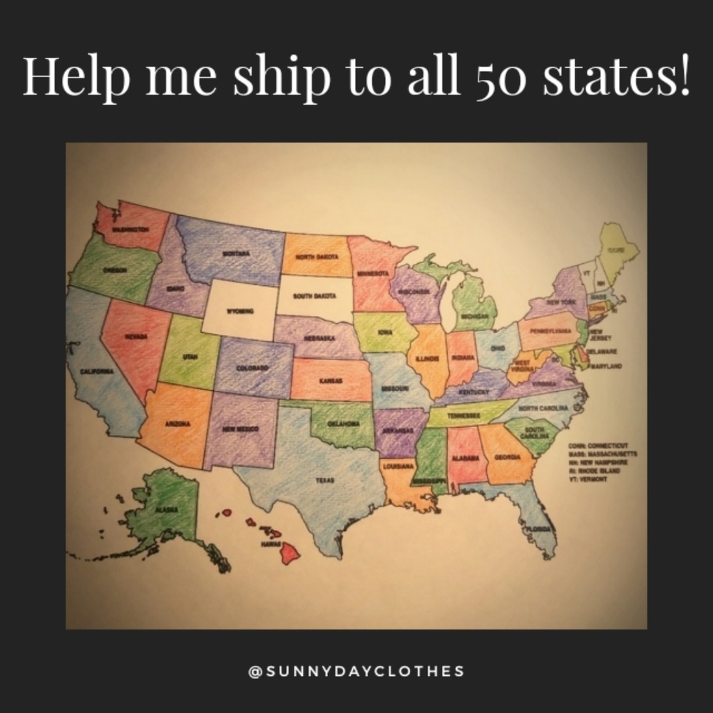 FREE GIFT!! States Need: NH, SD, VT, WY
